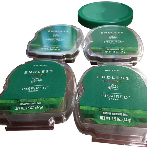 Glade Endless Color Inspired Green Scented Wax Melts 6.2 oz NEW - Picture 4 of 8